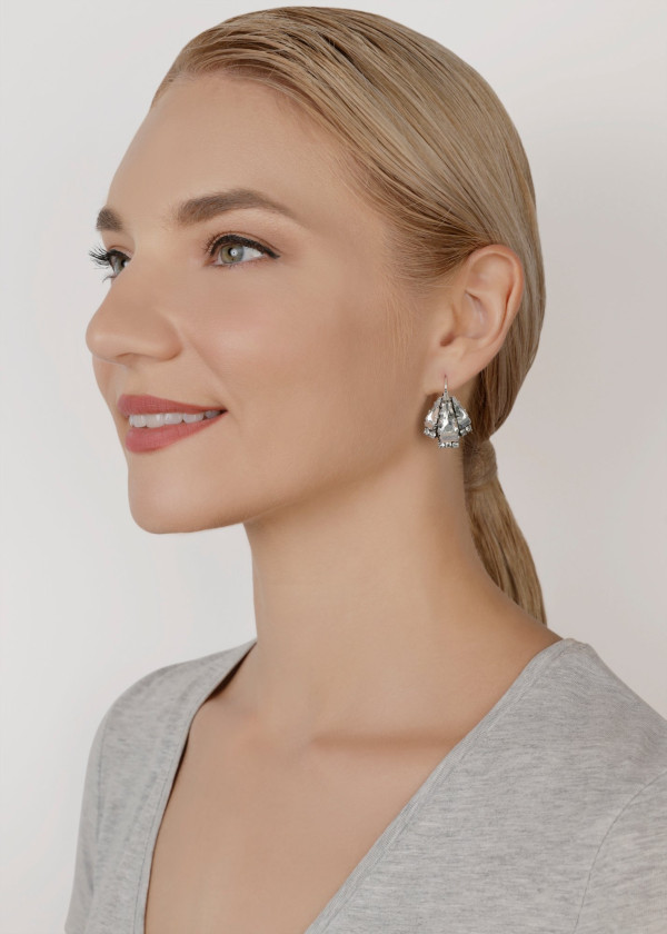 Серьги Spikes and Pearls