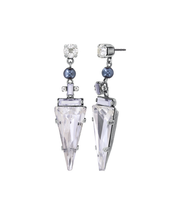 Серьги Spikes and Pearls