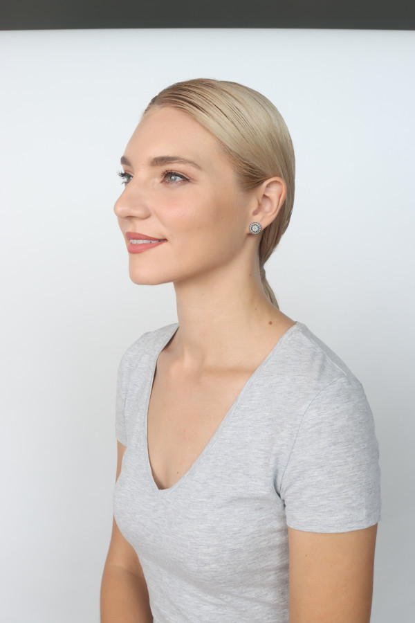 Серьги Medallion Glam