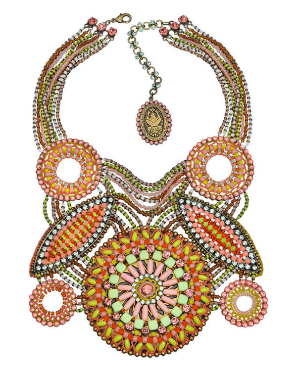 Колье Paisley African