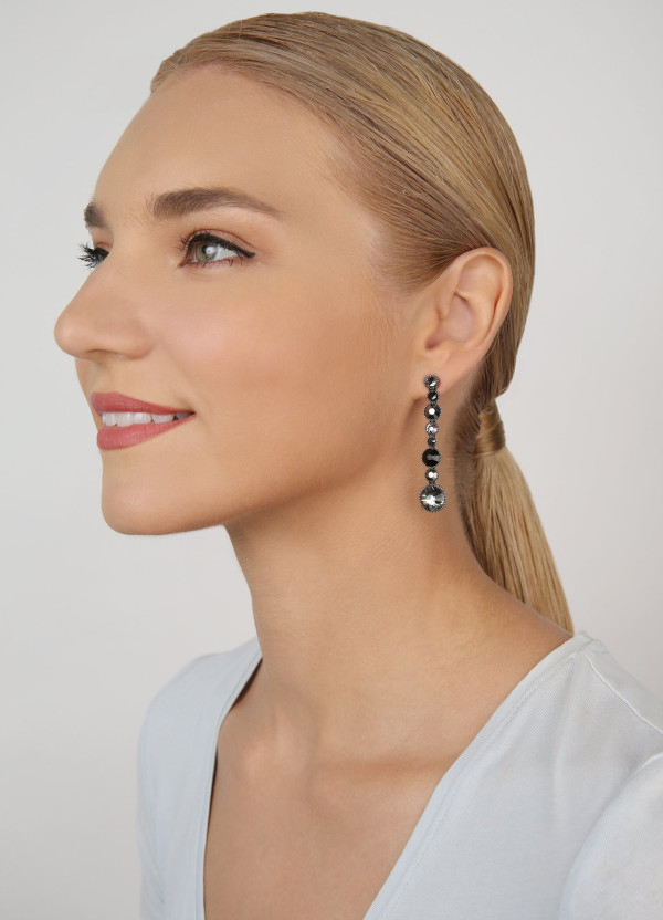 Серьги Water Cascade Glam