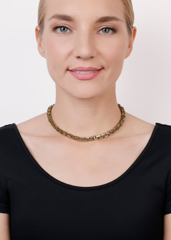 Колье Industrial Snake