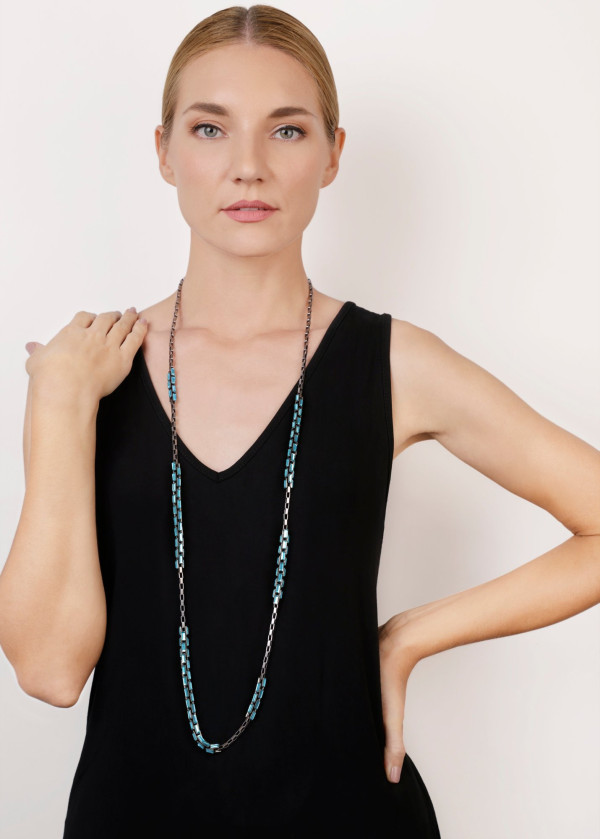 Колье Industrial Snake