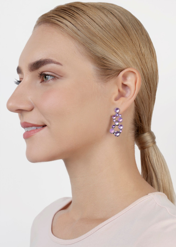 Серьги Shopping Drops