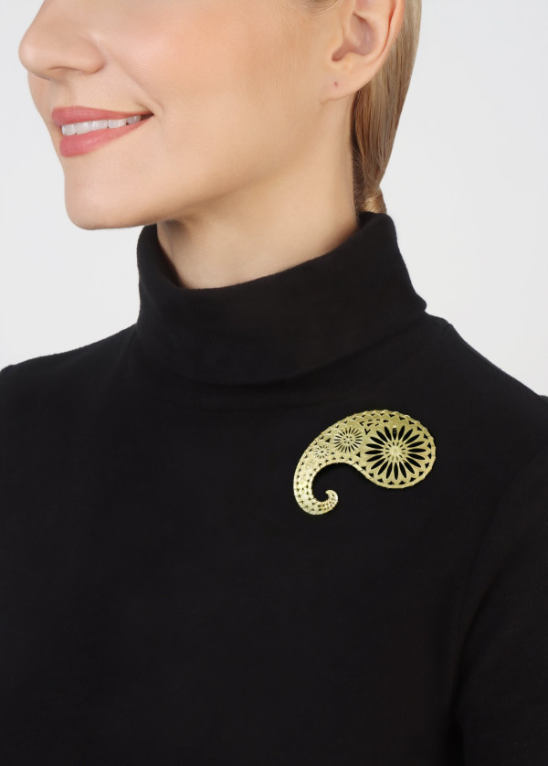 Брошь Paisley