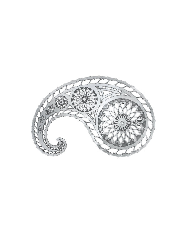 Брошь Paisley