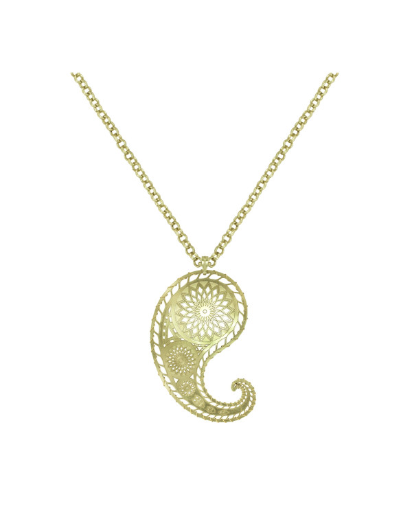 Подвеска на длинной цепи Paisley