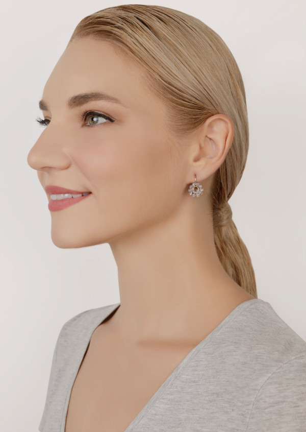 Серьги 70's Circle