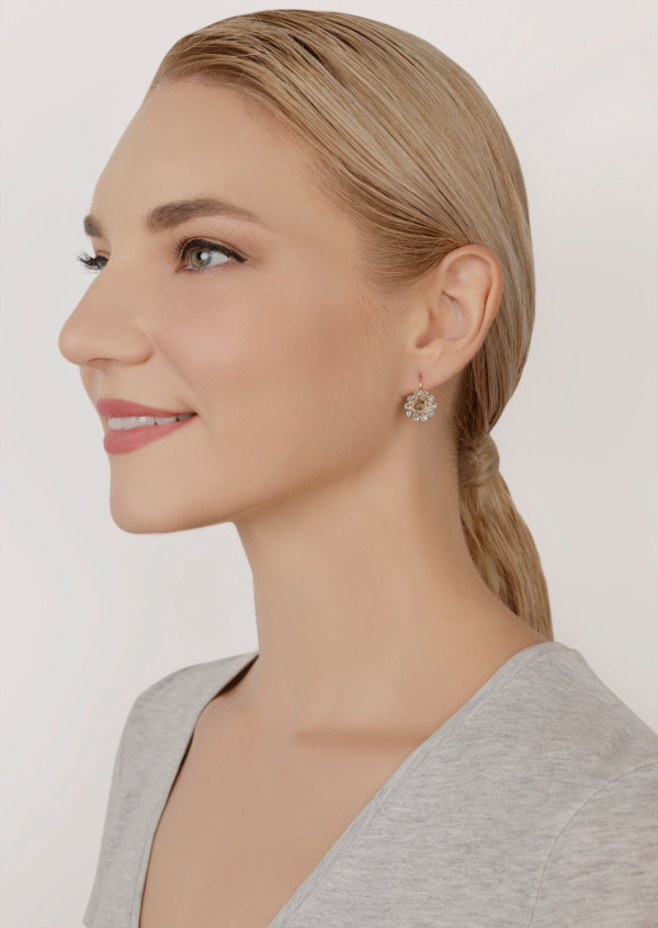 Серьги 70's Circle