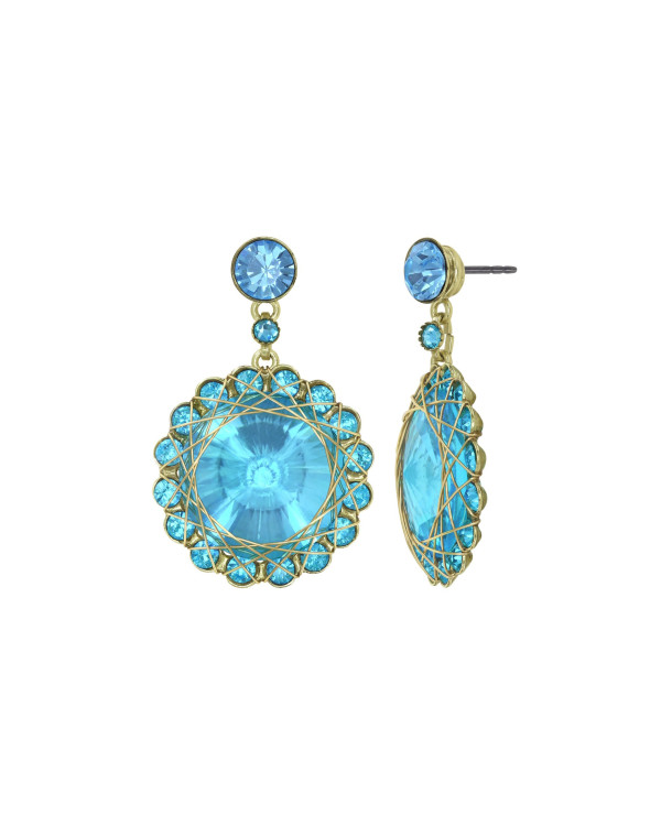 Серьги 70's Circle