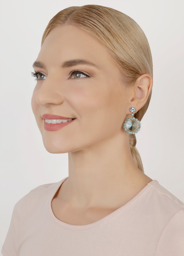 Серьги 70's Circle