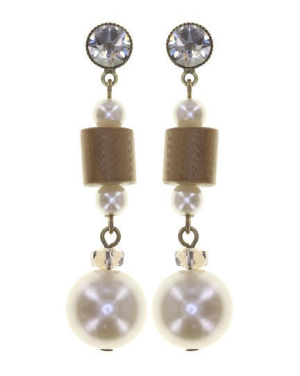 Серьги Bamboo Glamour