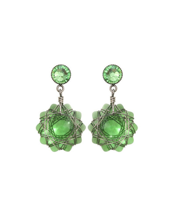 Серьги Bended Glass