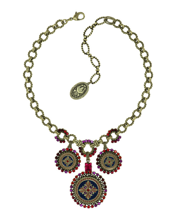 Колье Medallion Glam