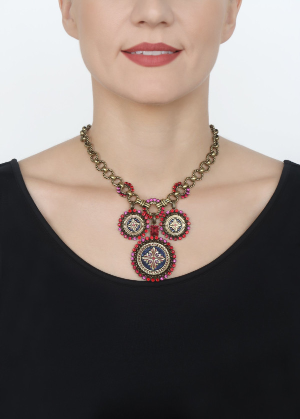 Колье Medallion Glam