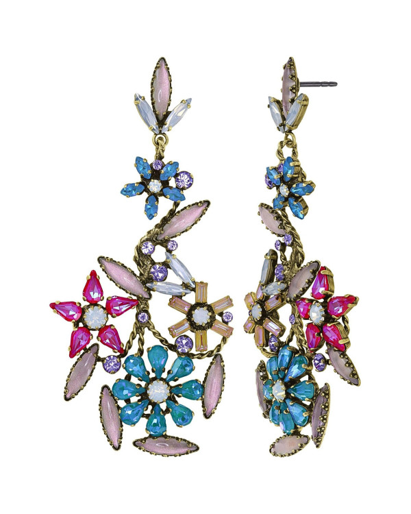 Серьги Twisted Blossom