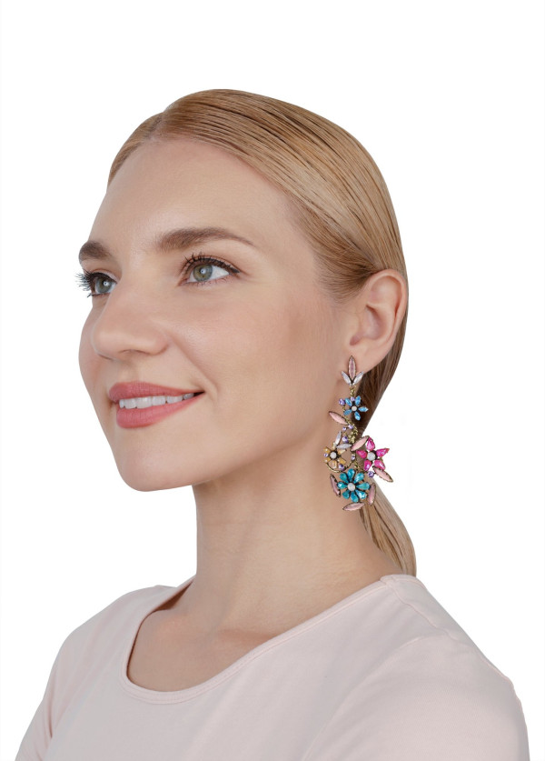 Серьги Twisted Blossom