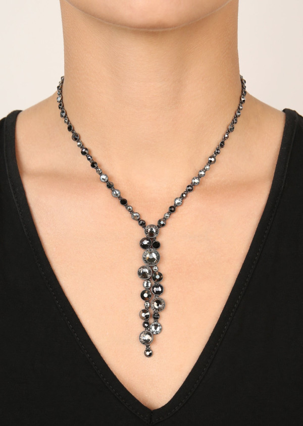 Колье Water Cascade Glam