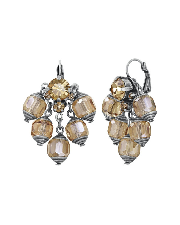 Серьги Crystal Snake