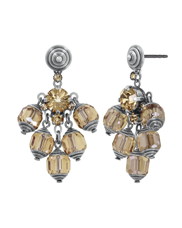 Серьги Crystal Snake