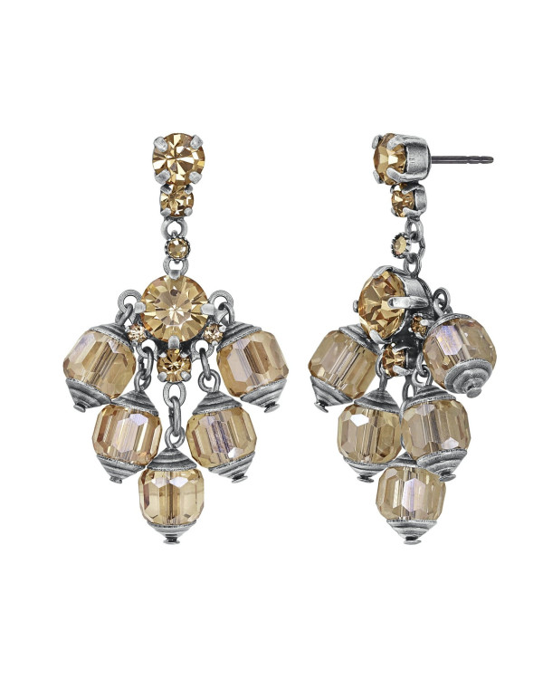 Серьги Crystal Snake