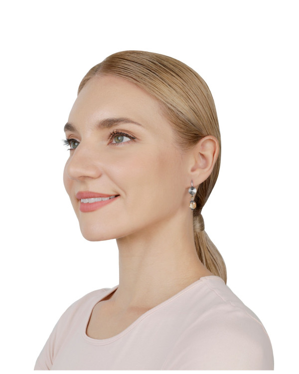 Серьги Crystal Snake