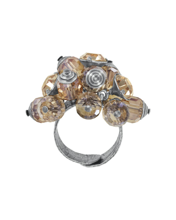 Кольцо Crystal Snake