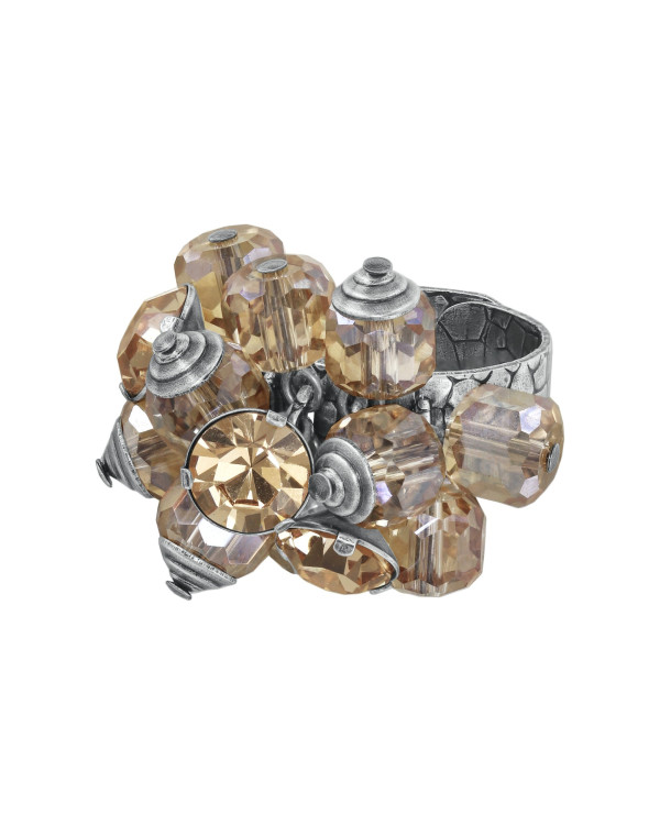 Кольцо Crystal Snake