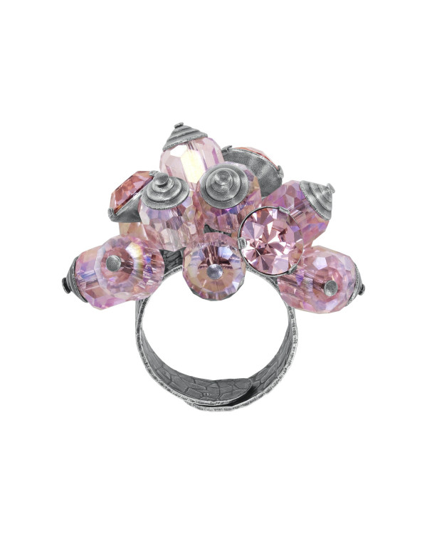 Кольцо Crystal Snake