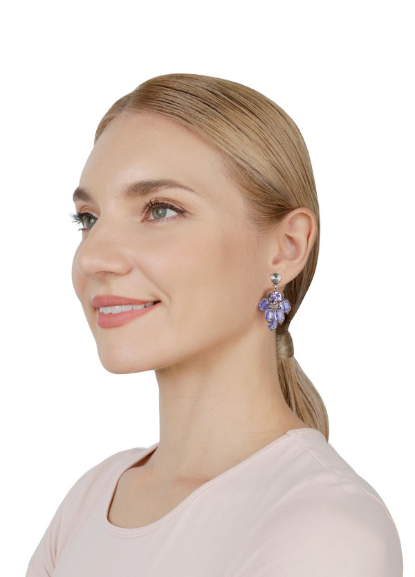 Серьги Crystal Snake