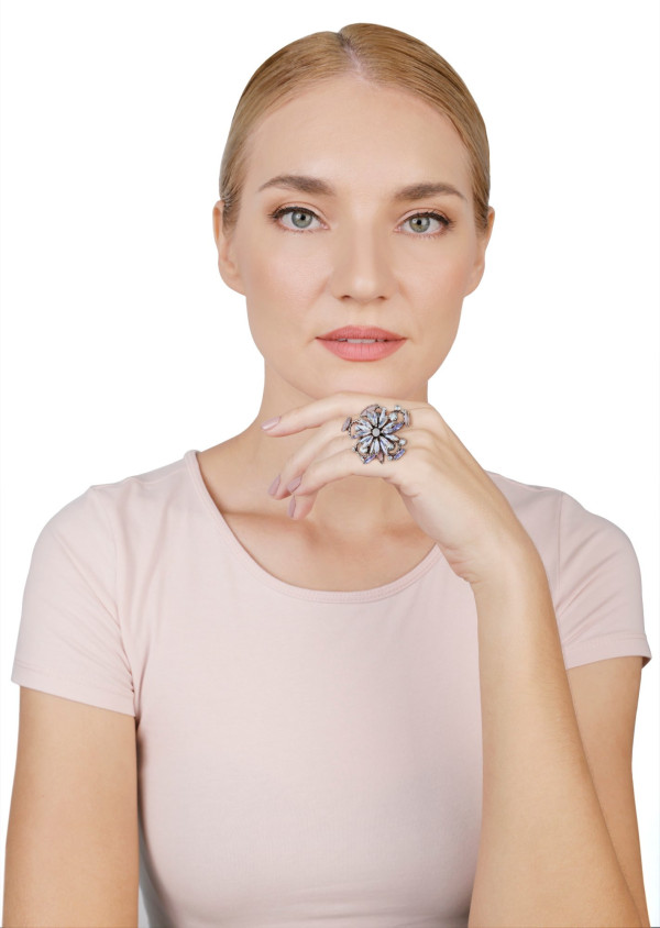 Кольцо Twisted Blossom