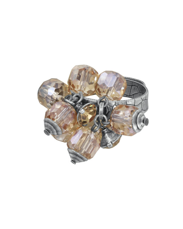 Кольцо Crystal Snake