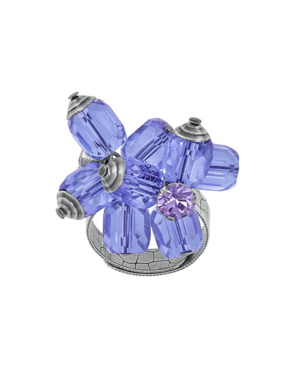 Кольцо Crystal Snake