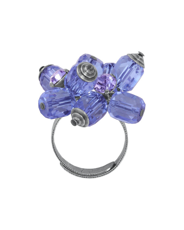 Кольцо Crystal Snake