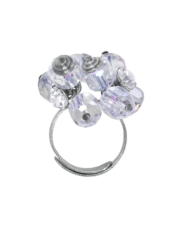 Кольцо Crystal Snake