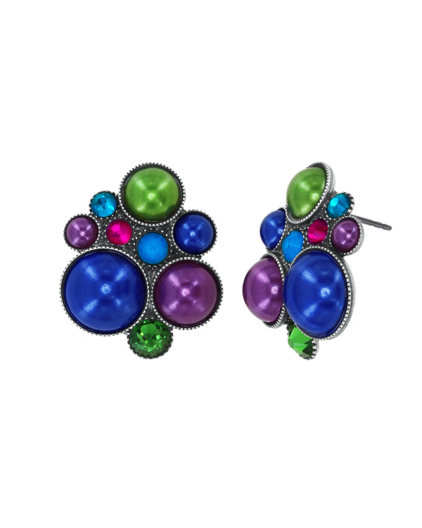 Серьги Bubble Cascade