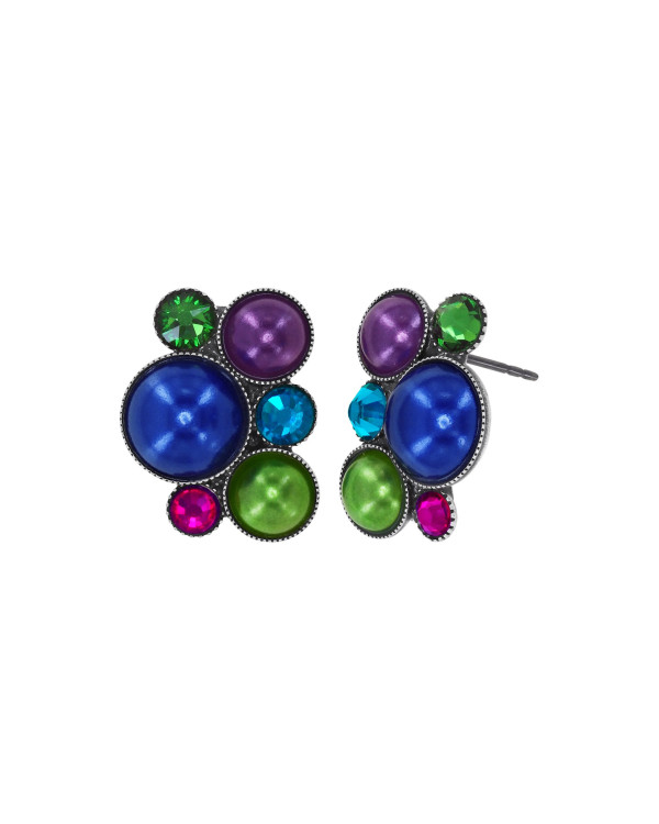 Серьги Bubble Cascade