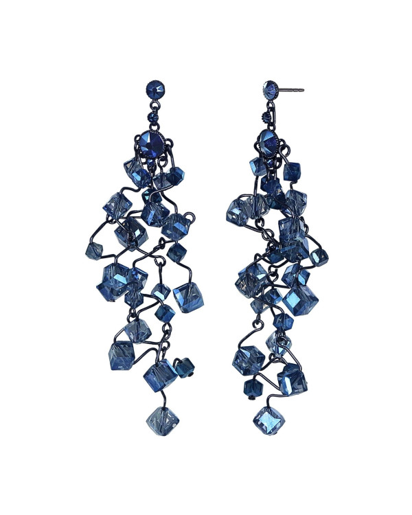 Серьги Cubes in Waves