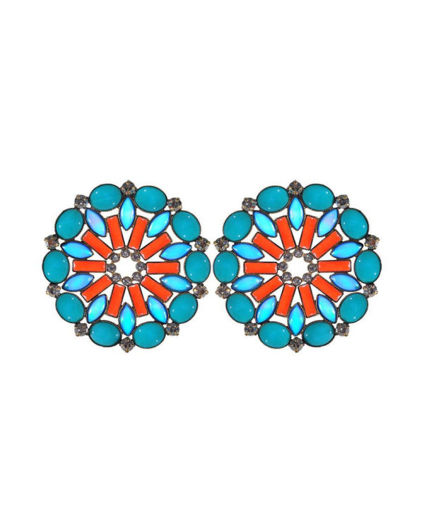 Серьги Ethnic Mosaic