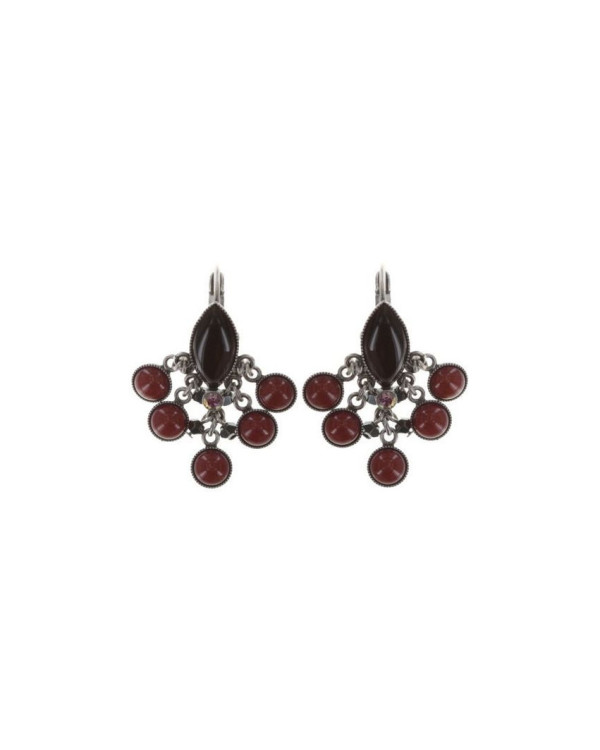 Серьги Dangling Navette