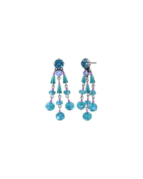 Серьги Bead Snake Jelly