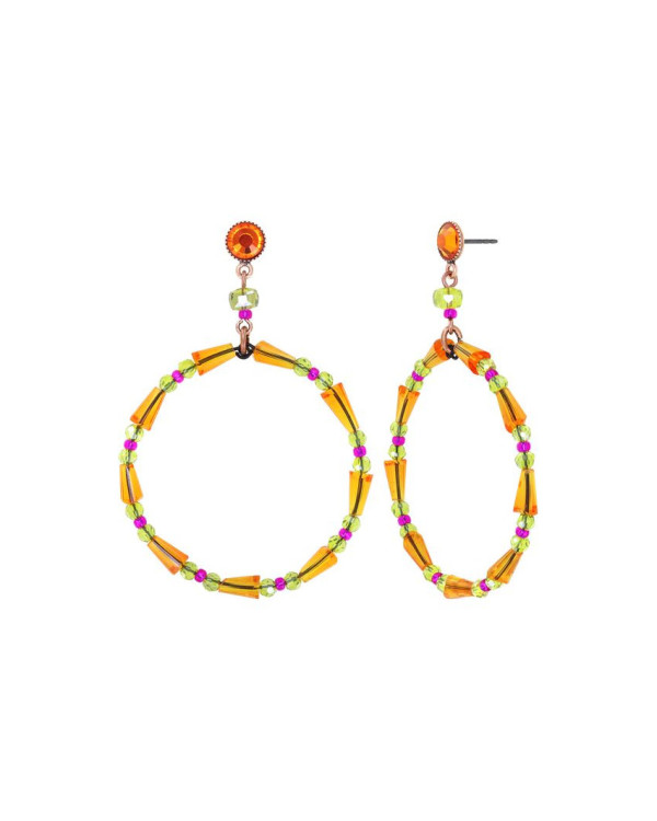Серьги Bead Snake Jelly