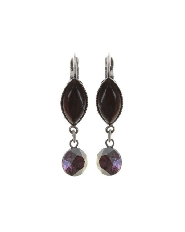 Серьги Dangling Navette