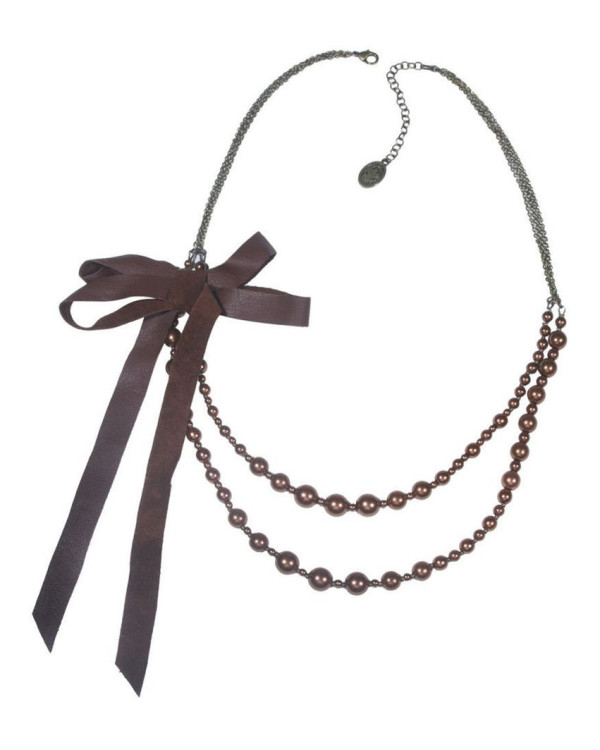 Колье Tie The Pearl