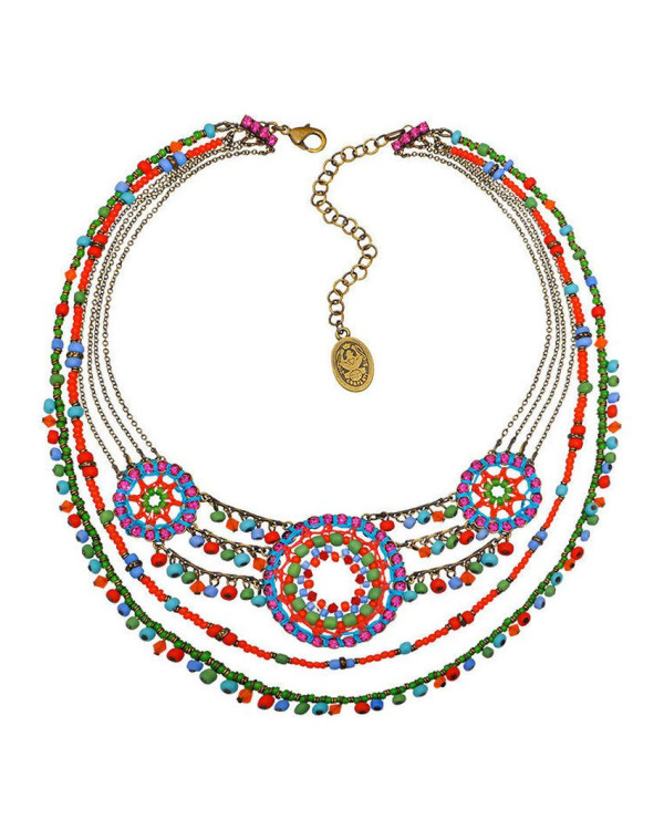 Колье Paisley African