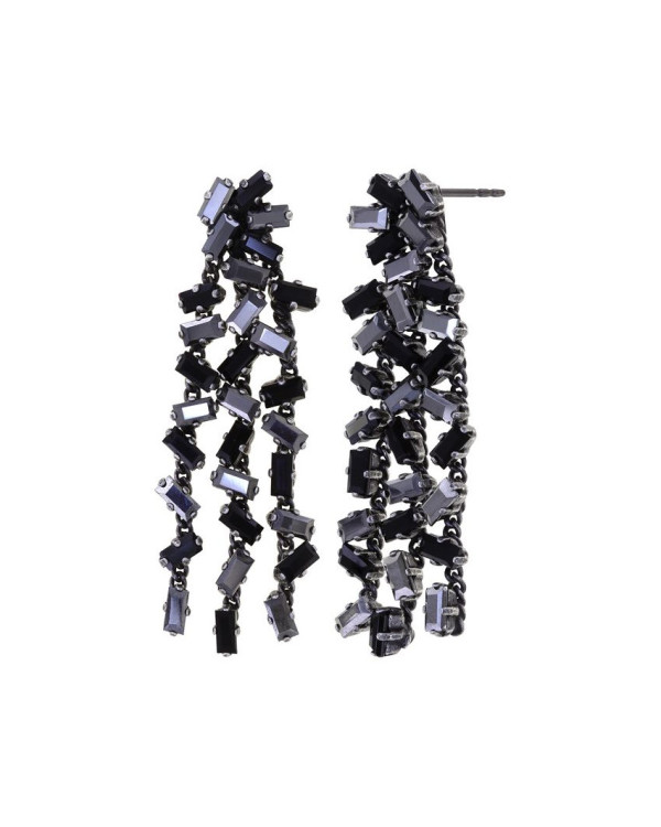 Серьги Jumping Baguette De Luxe