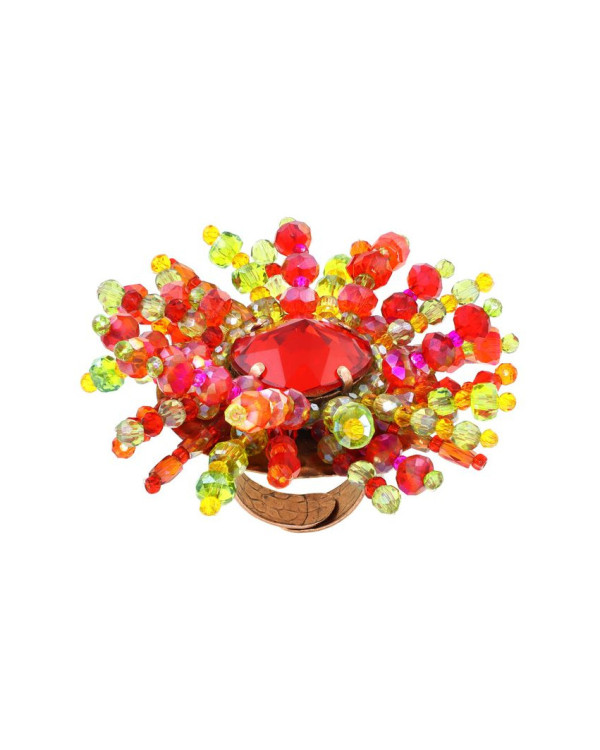 Кольцо Bead Snake Jelly