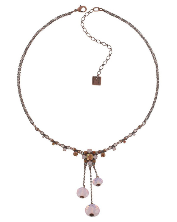 Колье Pink Teardrops Falling