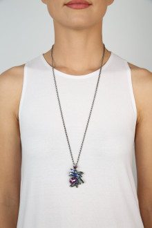 Подвеска на длинной цепи Crystal Forest