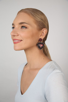 Серьги Heart Beat